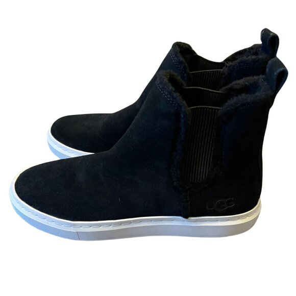 NEW Women's UGG Alameda Chelsea Sneaker | High Top | Black | Size 9.5 - Picture 4 of 7
